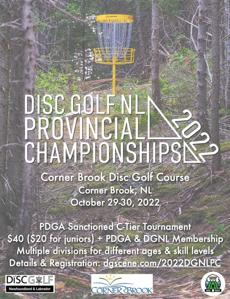 2022 Disc Golf NL Provincials (club hosted)